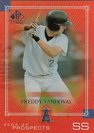 2004 SP Prospects #232 - Freddy Sandoval - Anaheim Angels