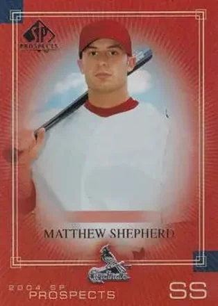 2004 SP Prospects #235 - Matthew Shepherd - St. Louis Cardinals