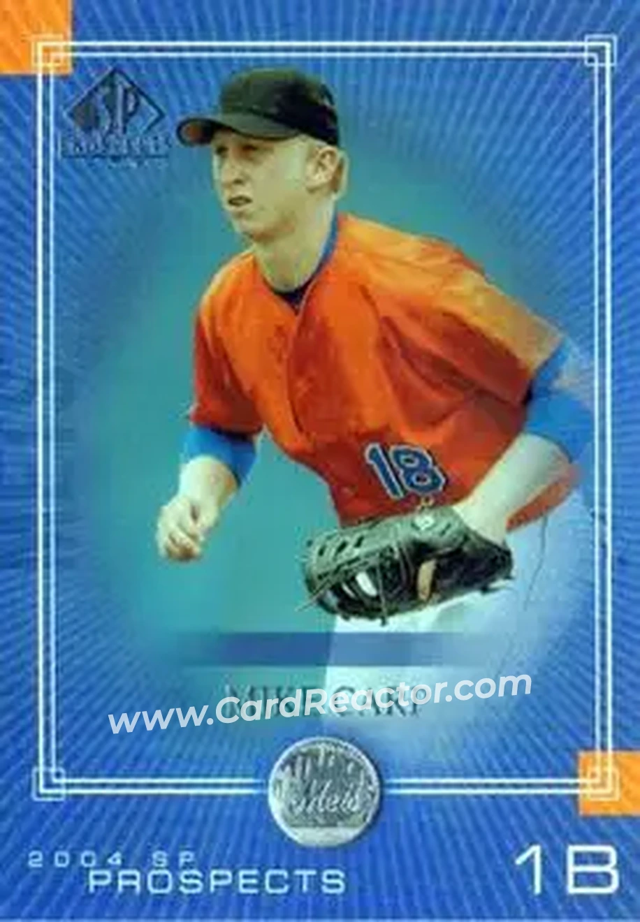 2004 SP Prospects #241 - Mike Carp - New York Mets - Front