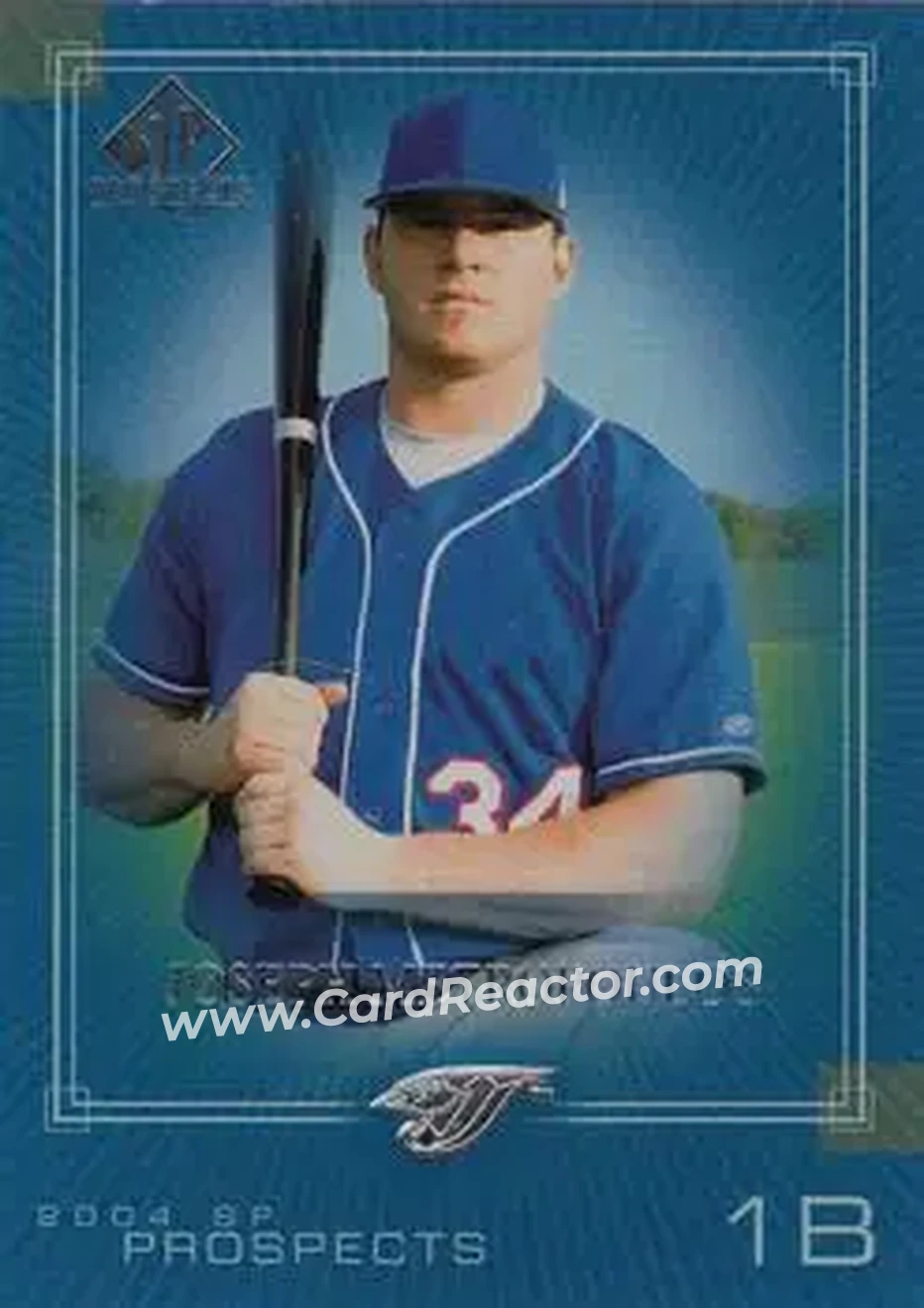 2004 SP Prospects #253 - Joseph Metropoulos - Toronto Blue Jays - Front
