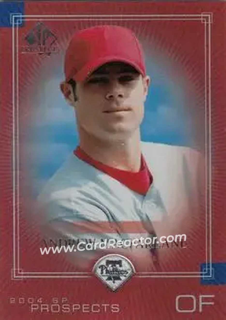2004 SP Prospects #257 - Andrew MacFarlane - Philadelphia Phillies - Front 2004 SP Prospects #257 - Andrew MacFarlane - Philadelphia Phillies - Front