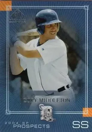 2004 SP Prospects #264 - Cory Middleton - Detroit Tigers