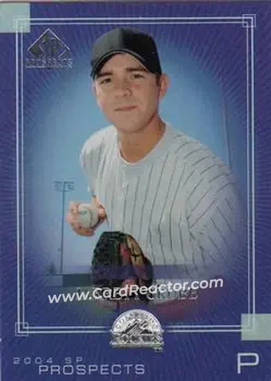 2004 SP Prospects #266 - Jarrett Grube - Colorado Rockies - Front