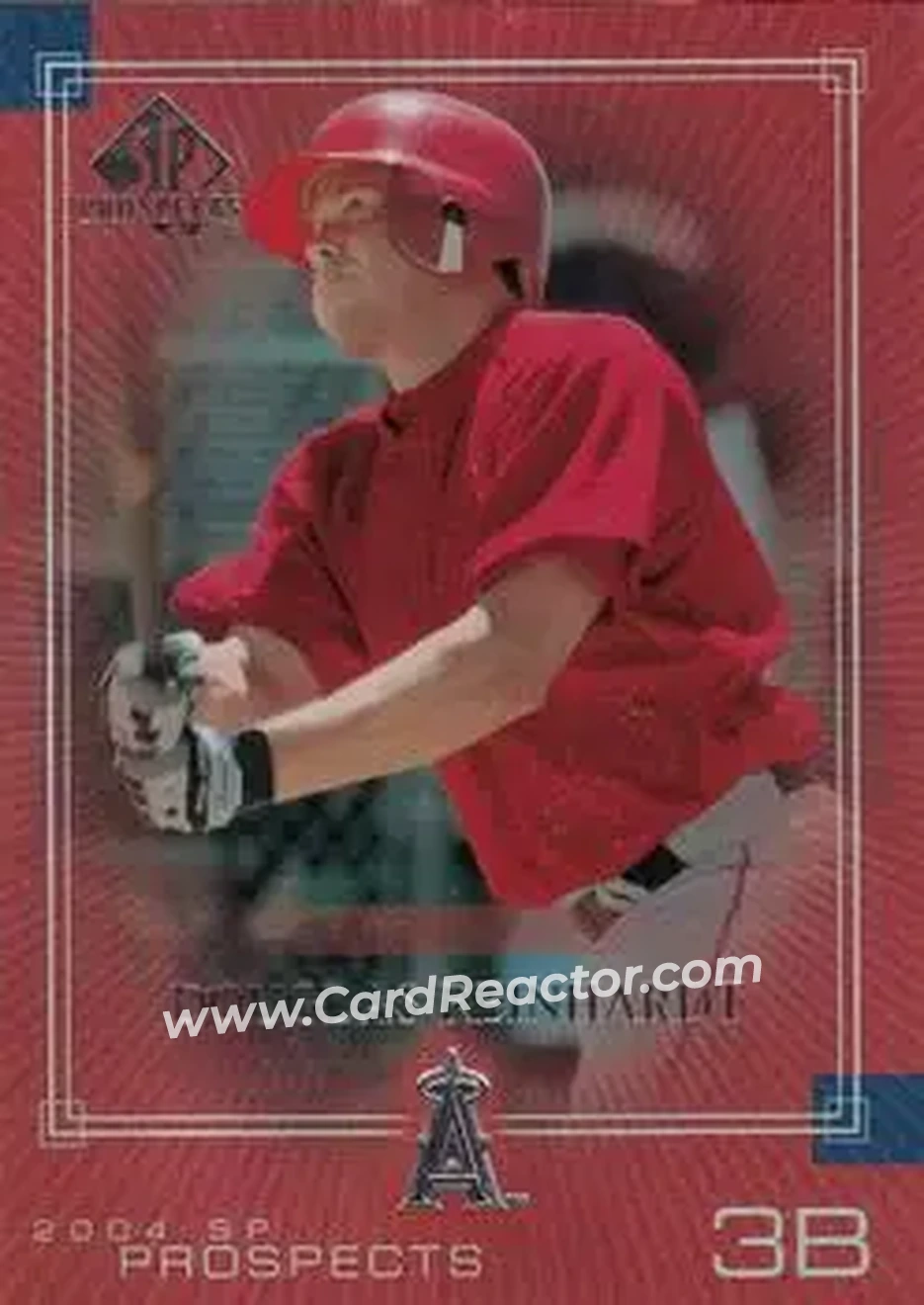 2004 SP Prospects #268 - Douglas Reinhardt - Anaheim Angels - Front