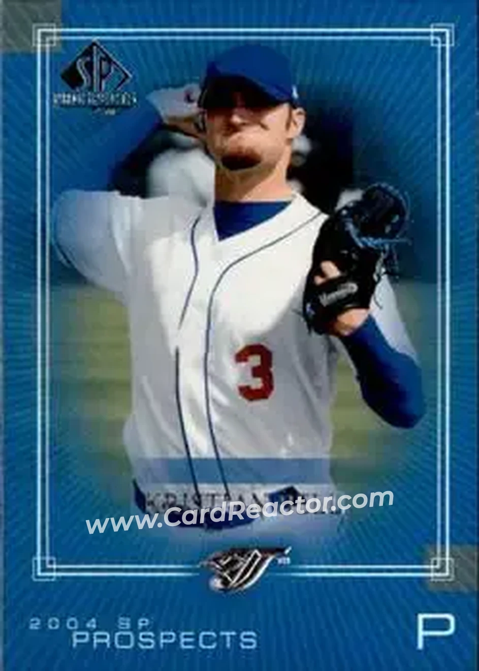 2004 SP Prospects #279 - Kristian Bell - Toronto Blue Jays - Front