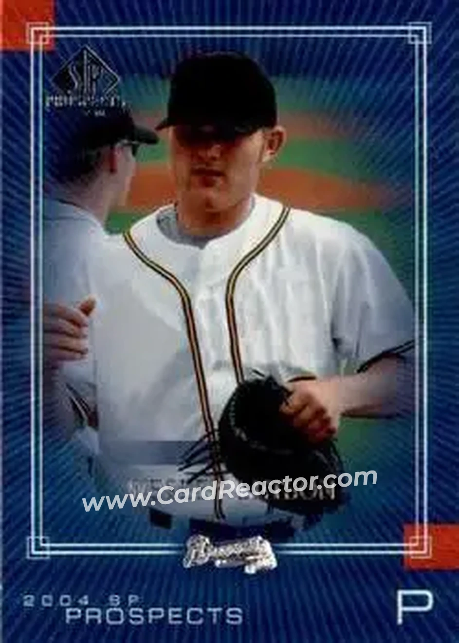 2004 SP Prospects #284 - Wesley Letson - Atlanta Braves - Front 2004 SP Prospects #284 - Wesley Letson - Atlanta Braves - Front