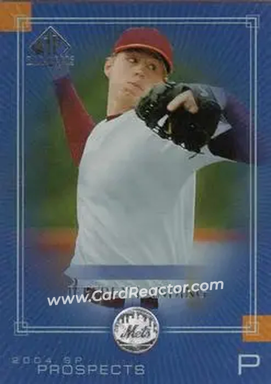 2004 SP Prospects #285 - Jeffrey Landing - New York Mets - Front