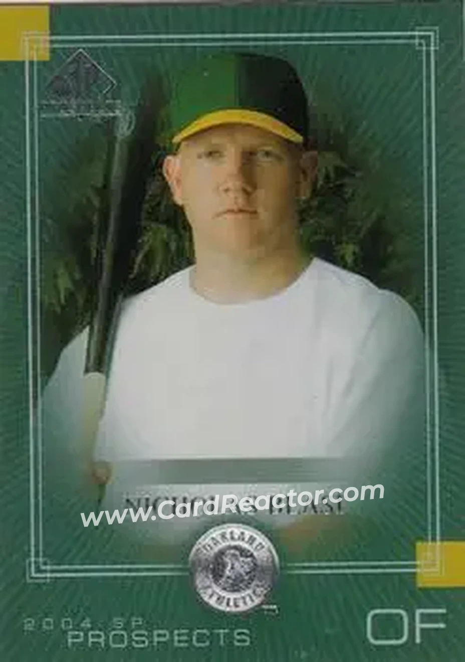 2004 SP Prospects #288 - Nicholas Blasi - Oakland Athletics - Front