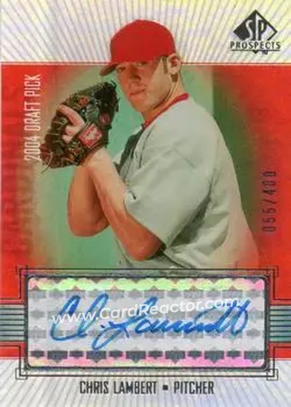 2004 SP Prospects #301 - Chris Lambert - St. Louis Cardinals - Front