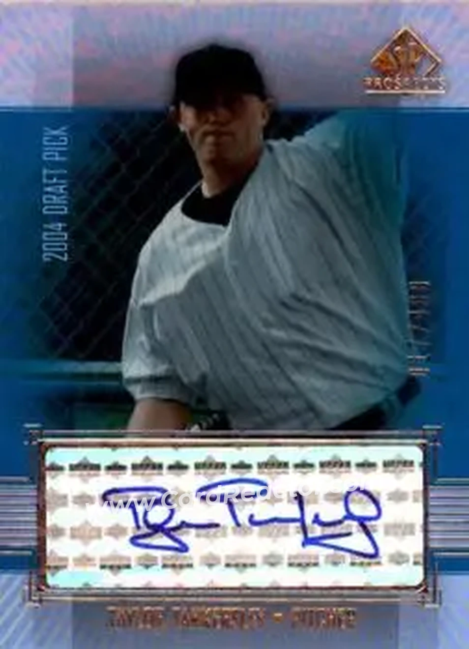 2004 SP Prospects #307 - Taylor Tankersley - Florida Marlins - Front