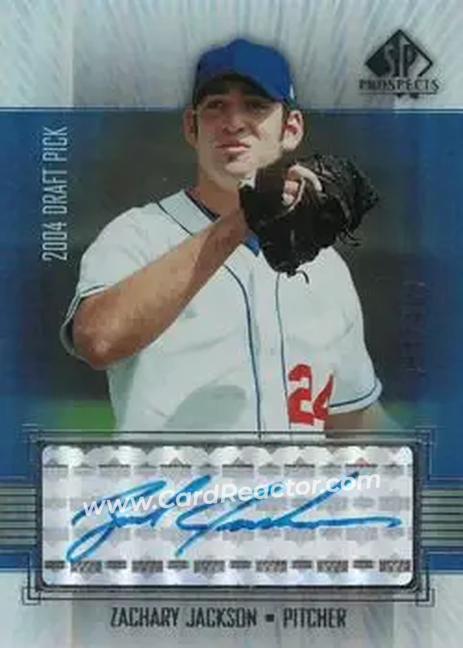 2004 SP Prospects #311 - Zach Jackson - Toronto Blue Jays - Front