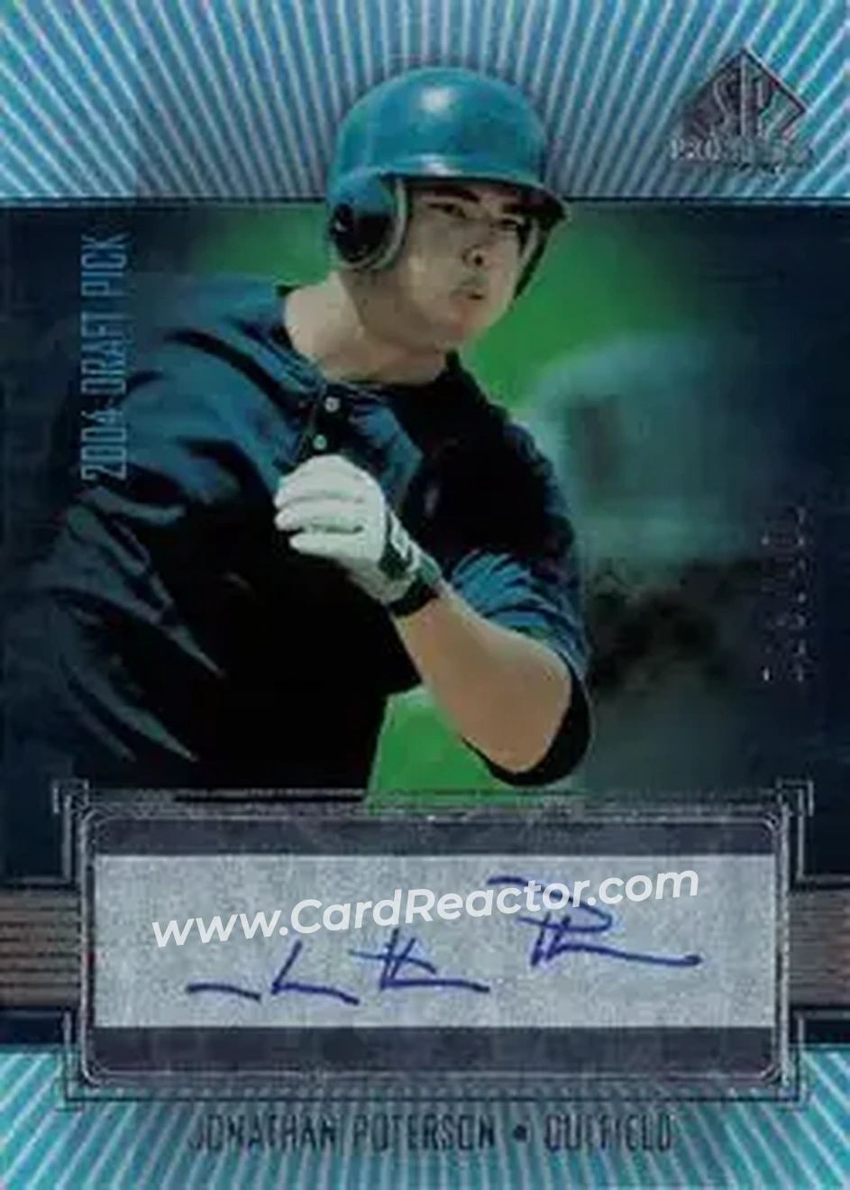2004 SP Prospects #316 - Jon Poterson - New York Yankees - Front