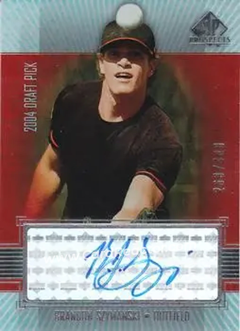 2004 SP Prospects #325 - B.J. Szymanski - Cincinnati Reds - Front