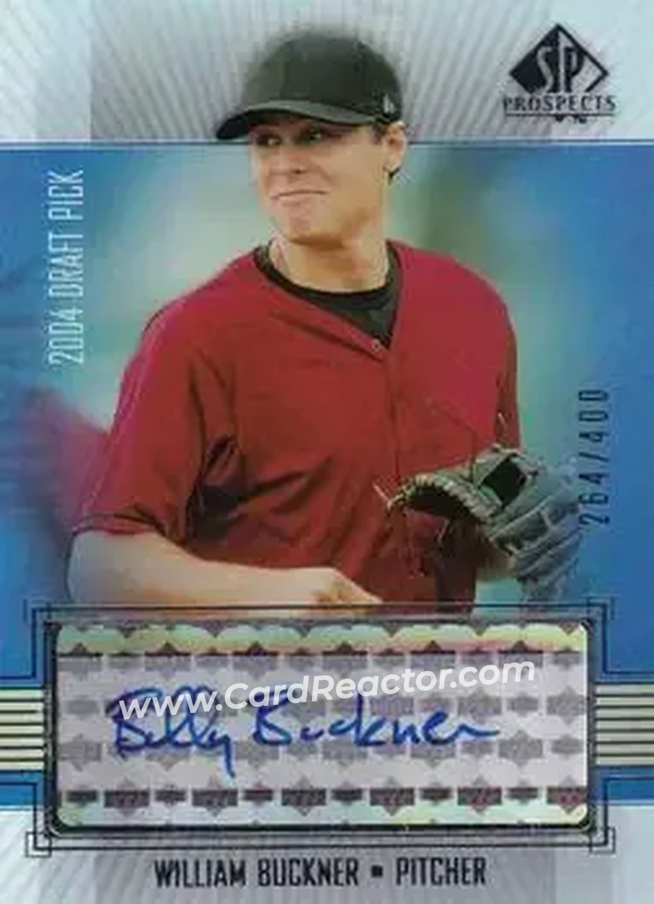 2004 SP Prospects #331 - Billy Buckner - Kansas City Royals - Front