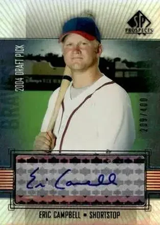 2004 SP Prospects #346 - Eric Campbell - Atlanta Braves