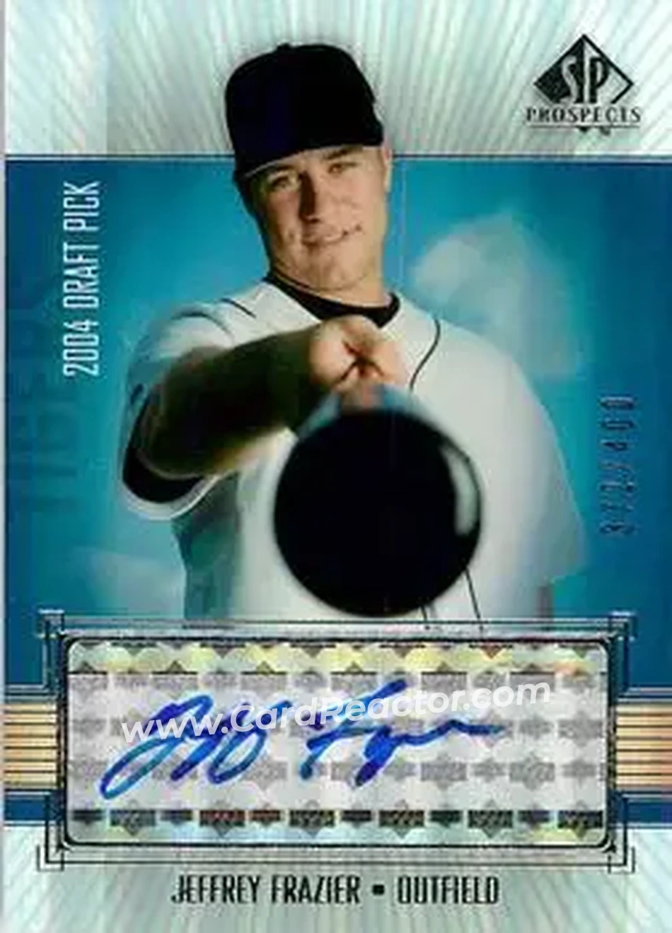 2004 SP Prospects #347 - Jeffrey Frazier - Detroit Tigers - Front