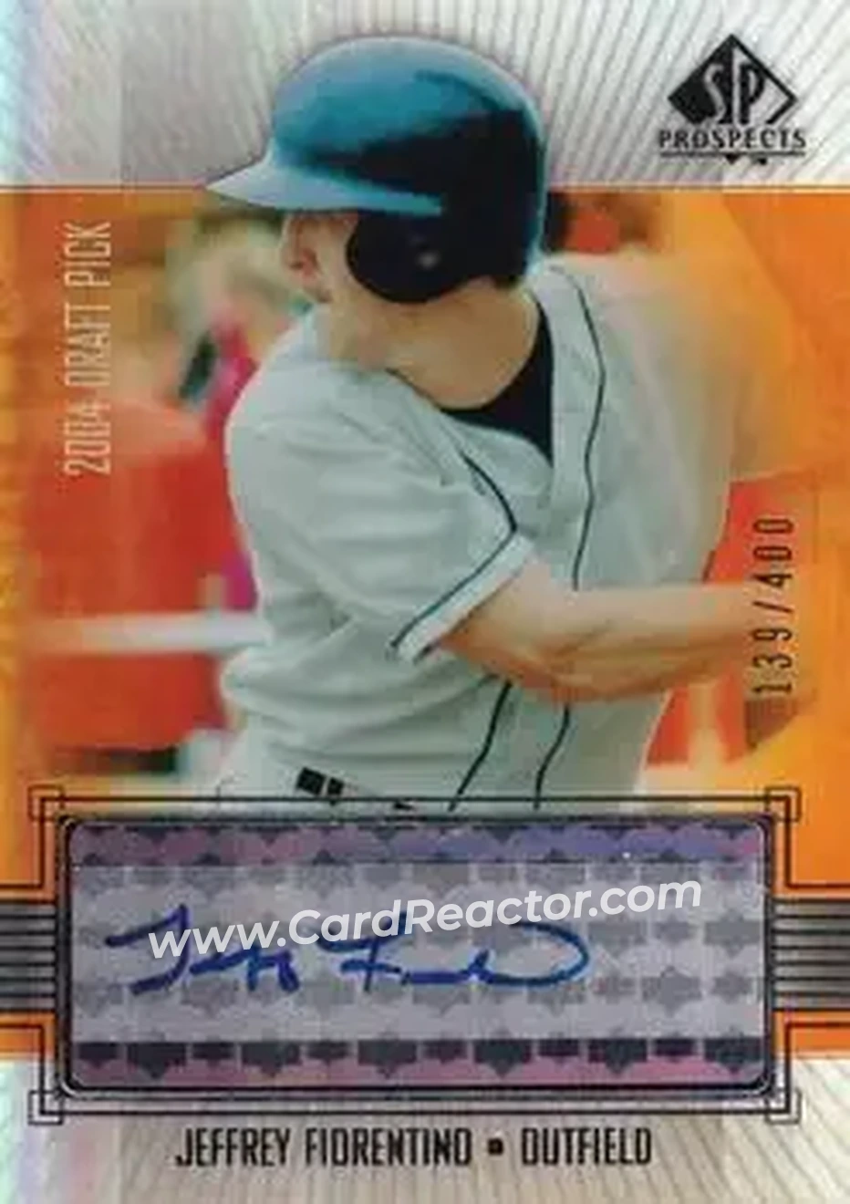 2004 SP Prospects #352 - Jeff Fiorentino - Baltimore Orioles - Front 2004 SP Prospects #352 - Jeff Fiorentino - Baltimore Orioles - Front