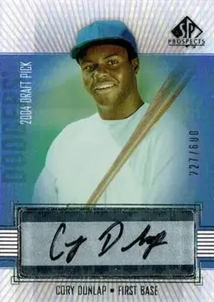 2004 SP Prospects #361 - Cory Dunlap - Los Angeles Dodgers