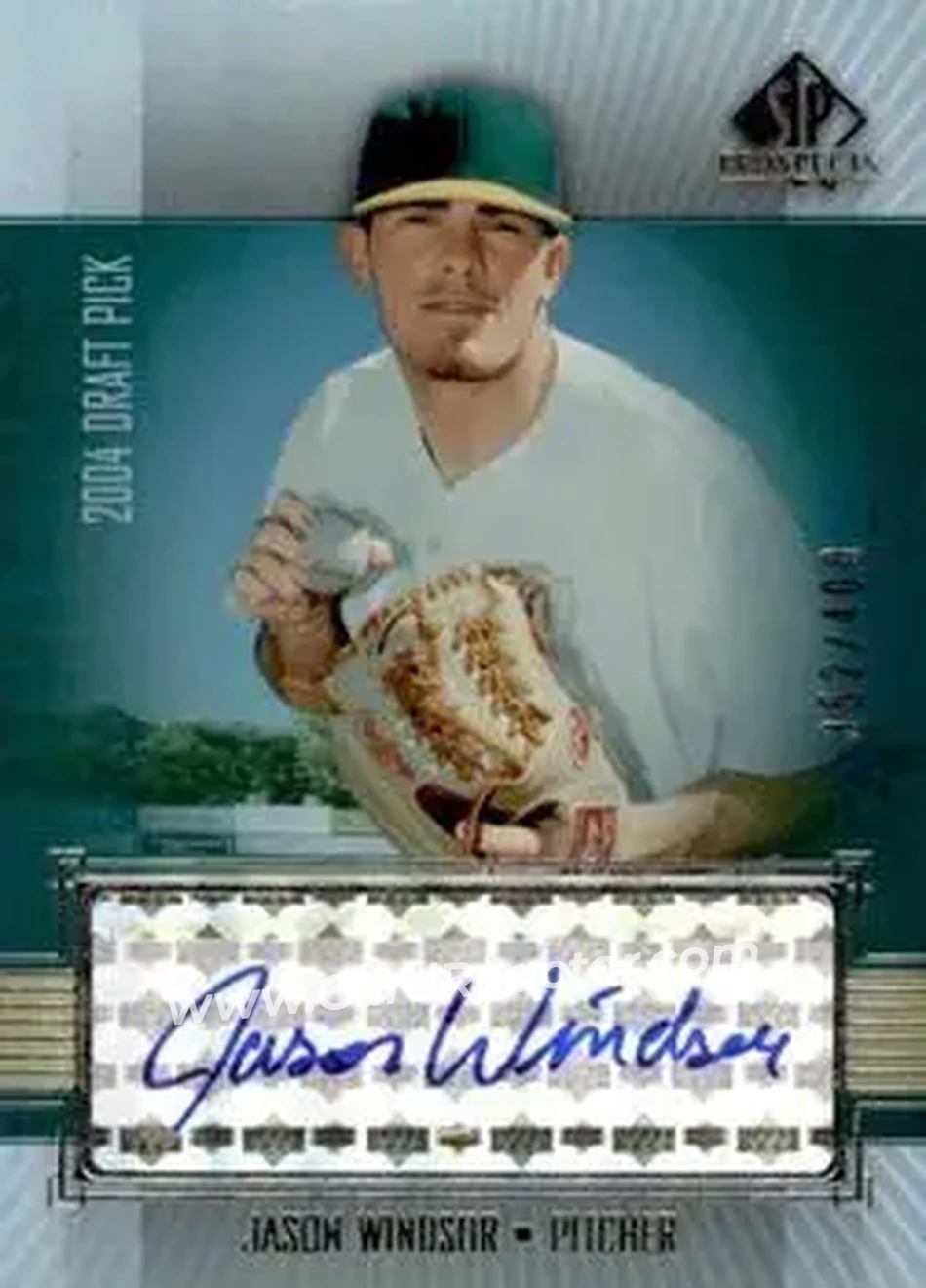 2004 SP Prospects #370 - Jason Windsor - Oakland Athletics - Front