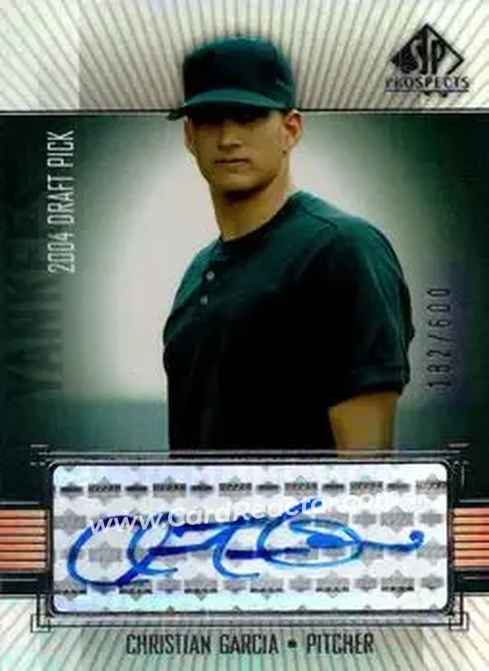 2004 SP Prospects #372 - Christian Garcia - New York Yankees - Front