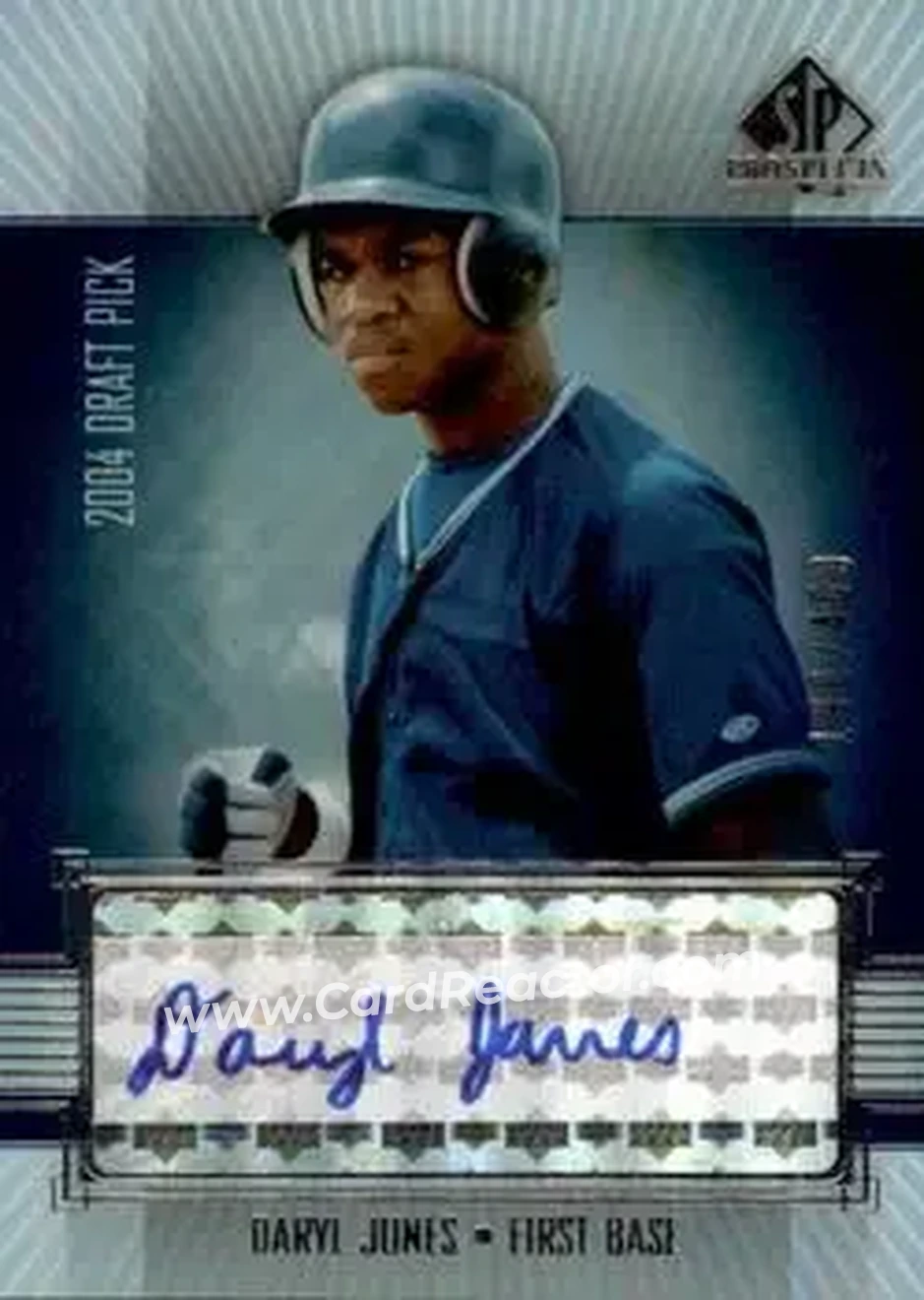 2004 SP Prospects #375 - Daryl Jones - San Diego Padres - Front 2004 SP Prospects #375 - Daryl Jones - San Diego Padres - Front
