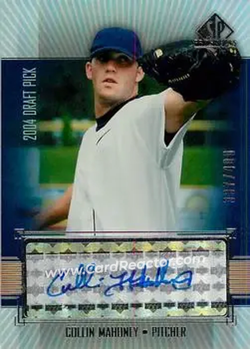 2004 SP Prospects #376 - Collin Mahoney - Detroit Tigers - Front