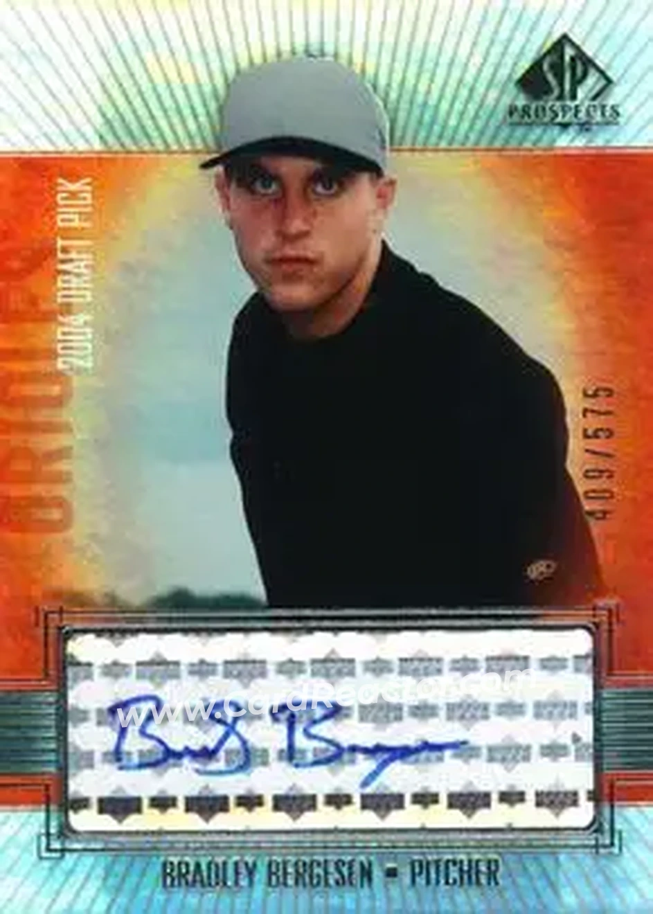 2004 SP Prospects #382 - Brad Bergesen - Baltimore Orioles - Front 2004 SP Prospects #382 - Brad Bergesen - Baltimore Orioles - Front