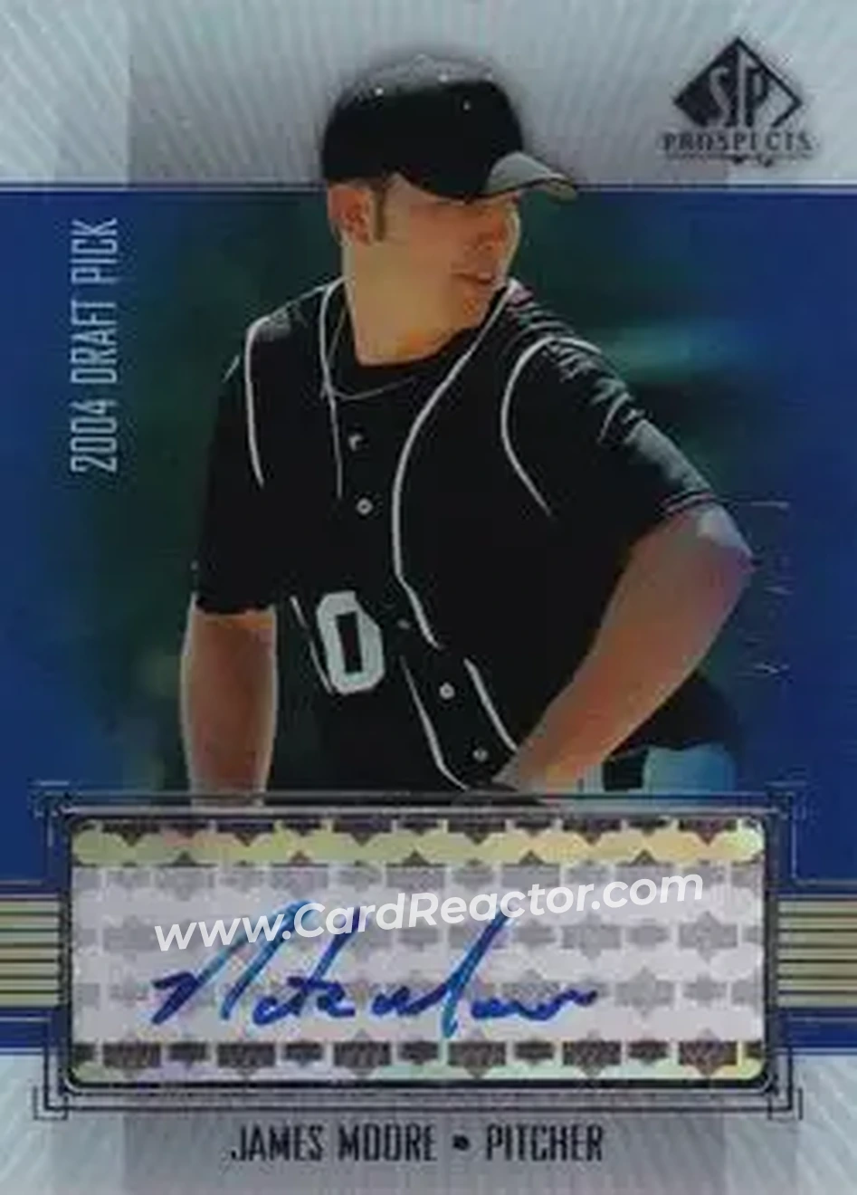 2004 SP Prospects #386 - James Moore - Kansas City Royals - Front