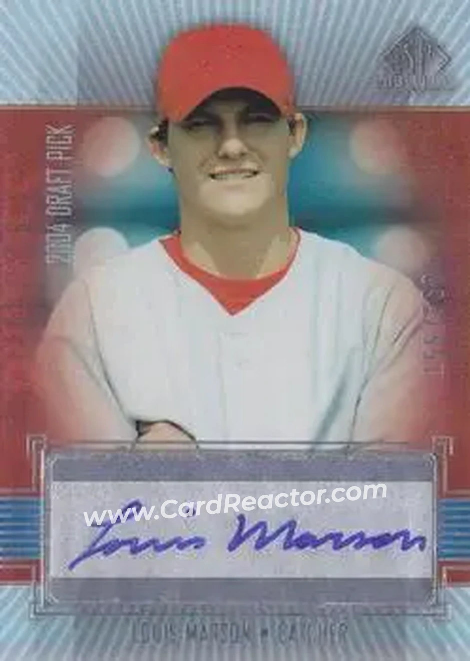 2004 SP Prospects #392 - Lou Marson - Philadelphia Phillies - Front 2004 SP Prospects #392 - Lou Marson - Philadelphia Phillies - Front