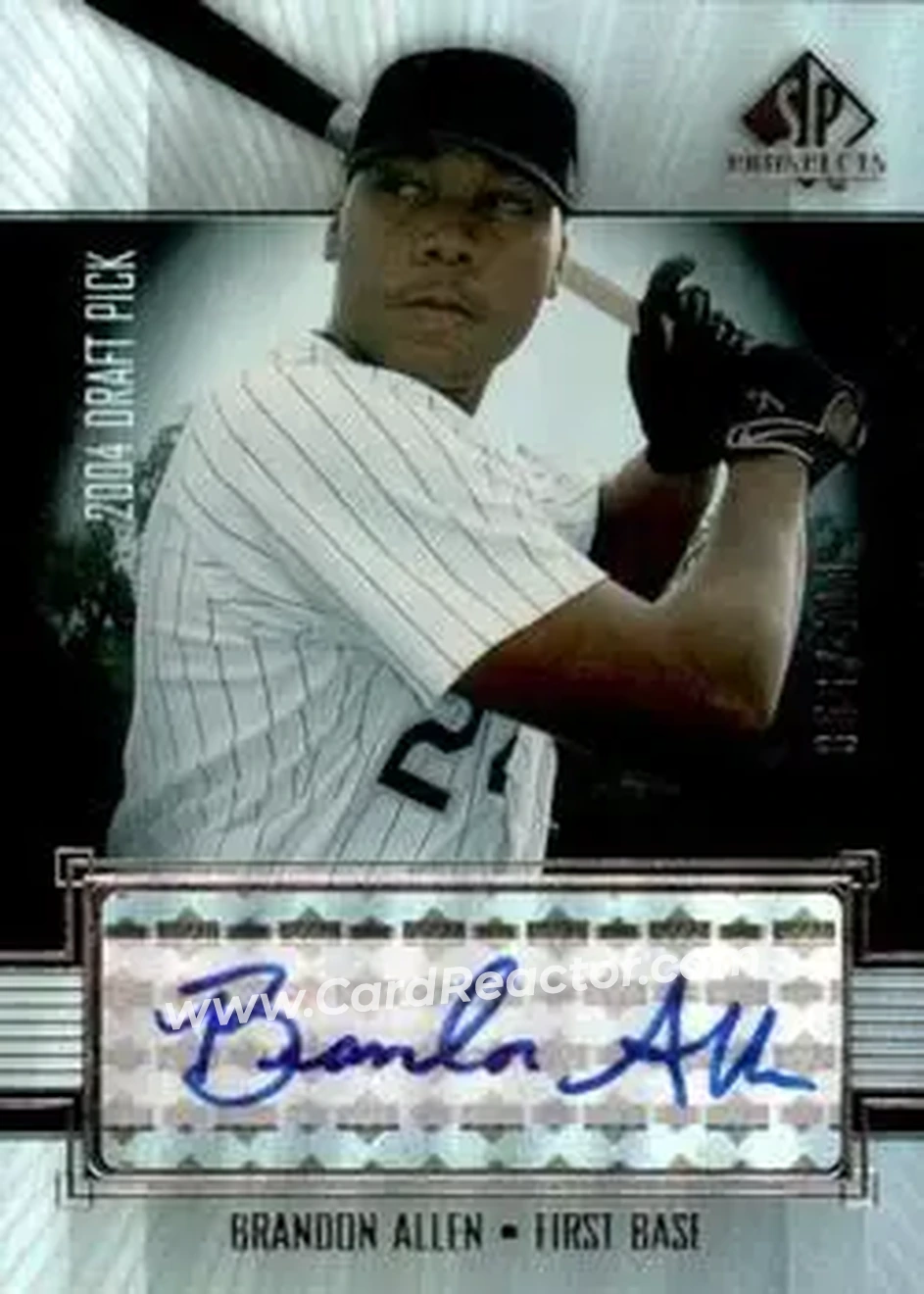2004 SP Prospects #414 - Brandon Allen - Chicago White Sox - Front 2004 SP Prospects #414 - Brandon Allen - Chicago White Sox - Front