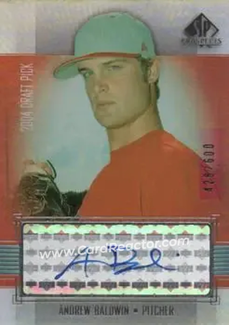 2004 SP Prospects #415 - Andrew Baldwin - Philadelphia Phillies - Front 2004 SP Prospects #415 - Andrew Baldwin - Philadelphia Phillies - Front