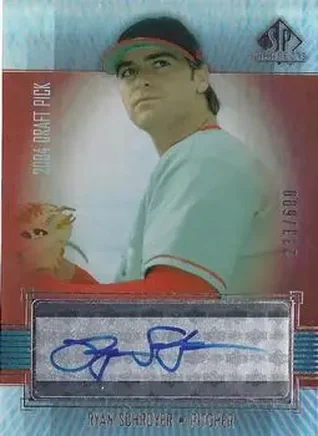 2004 SP Prospects #418 - Ryan Schroyer - Boston Red Sox
