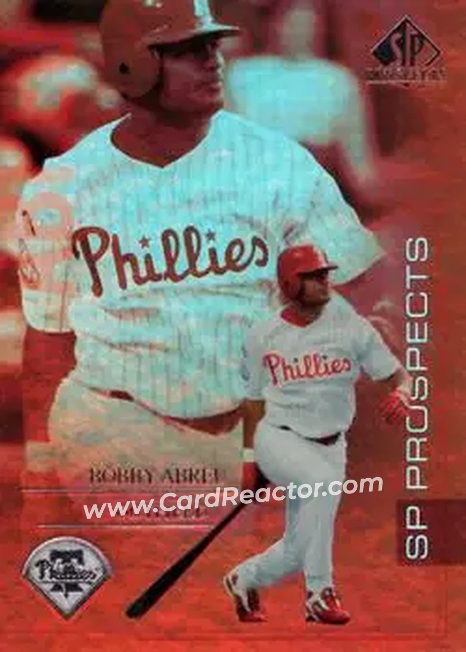 2004 SP Prospects #25 - Bob Abreu - Philadelphia Phillies - Front
