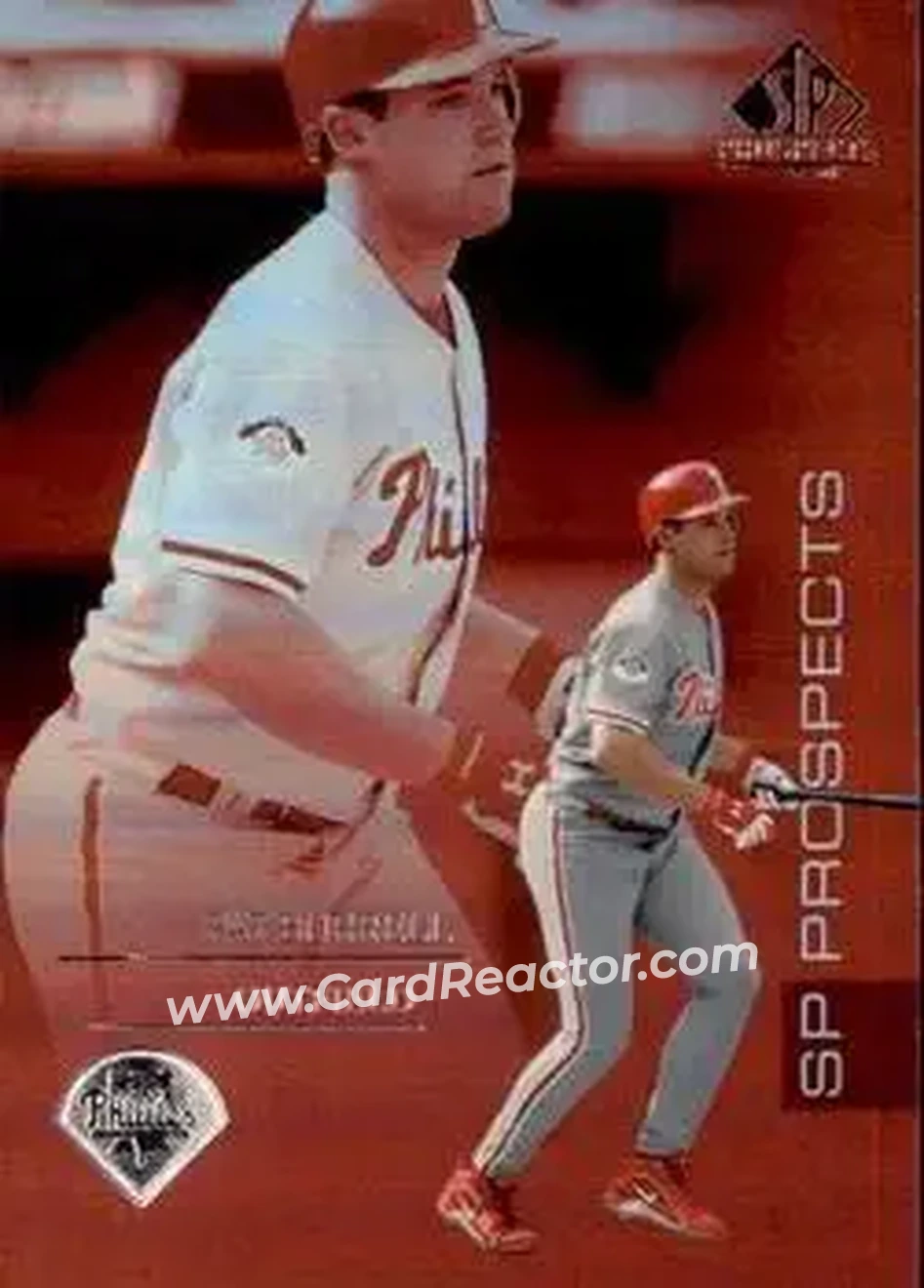 2004 SP Prospects #41 - Pat Burrell - Philadelphia Phillies - Front 2004 SP Prospects #41 - Pat Burrell - Philadelphia Phillies - Front