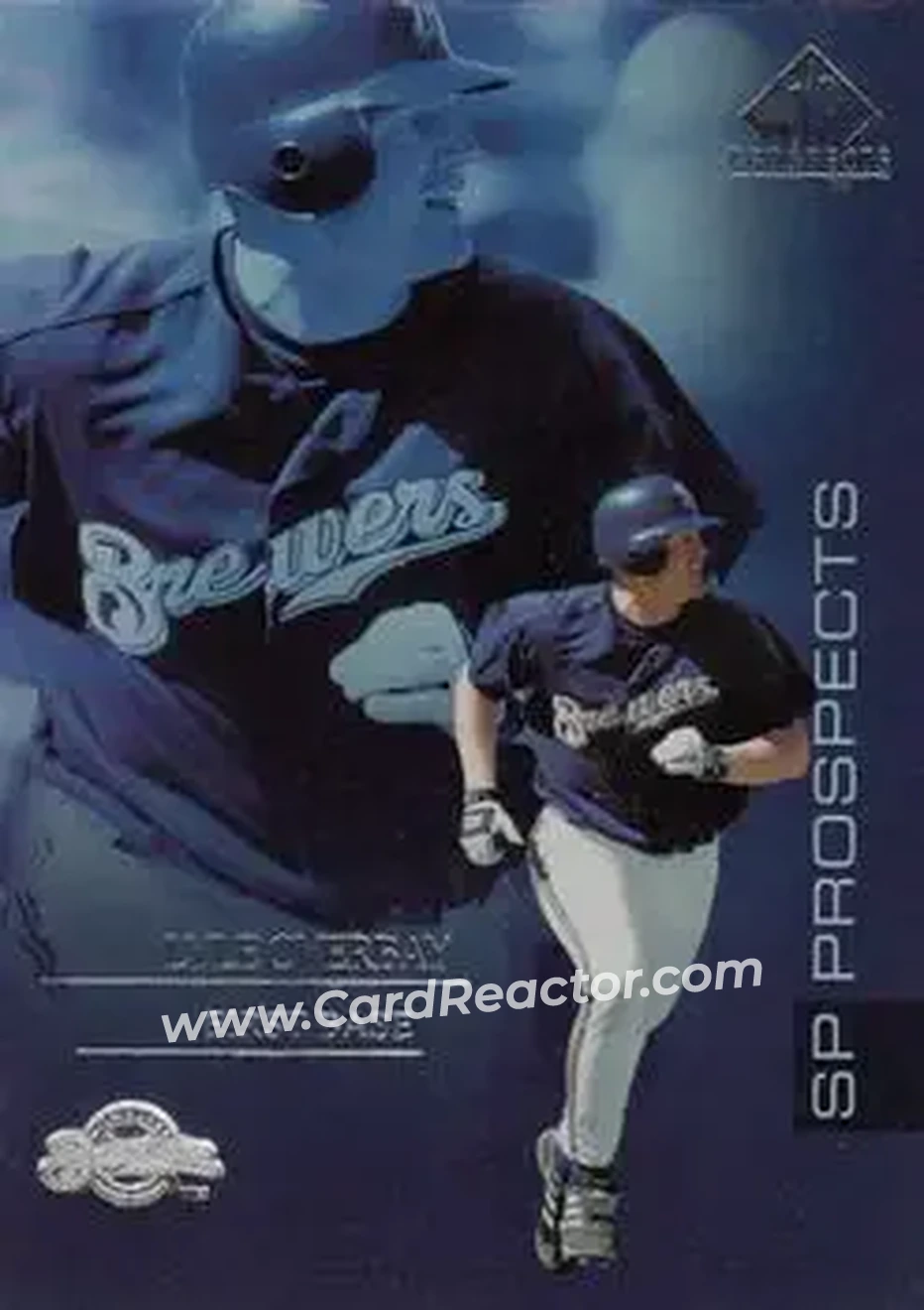 2004 SP Prospects #89 - Lyle Overbay - Milwaukee Brewers - Front 2004 SP Prospects #89 - Lyle Overbay - Milwaukee Brewers - Front