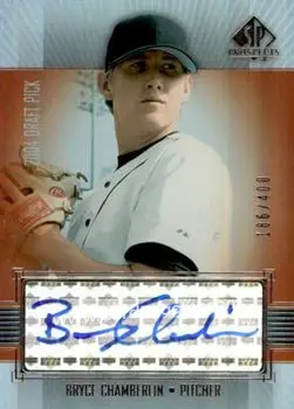 2004 SP Prospects #427 - Bryce Chamberlin - Baltimore Orioles - Front 2004 SP Prospects #427 - Bryce Chamberlin - Baltimore Orioles - Front
