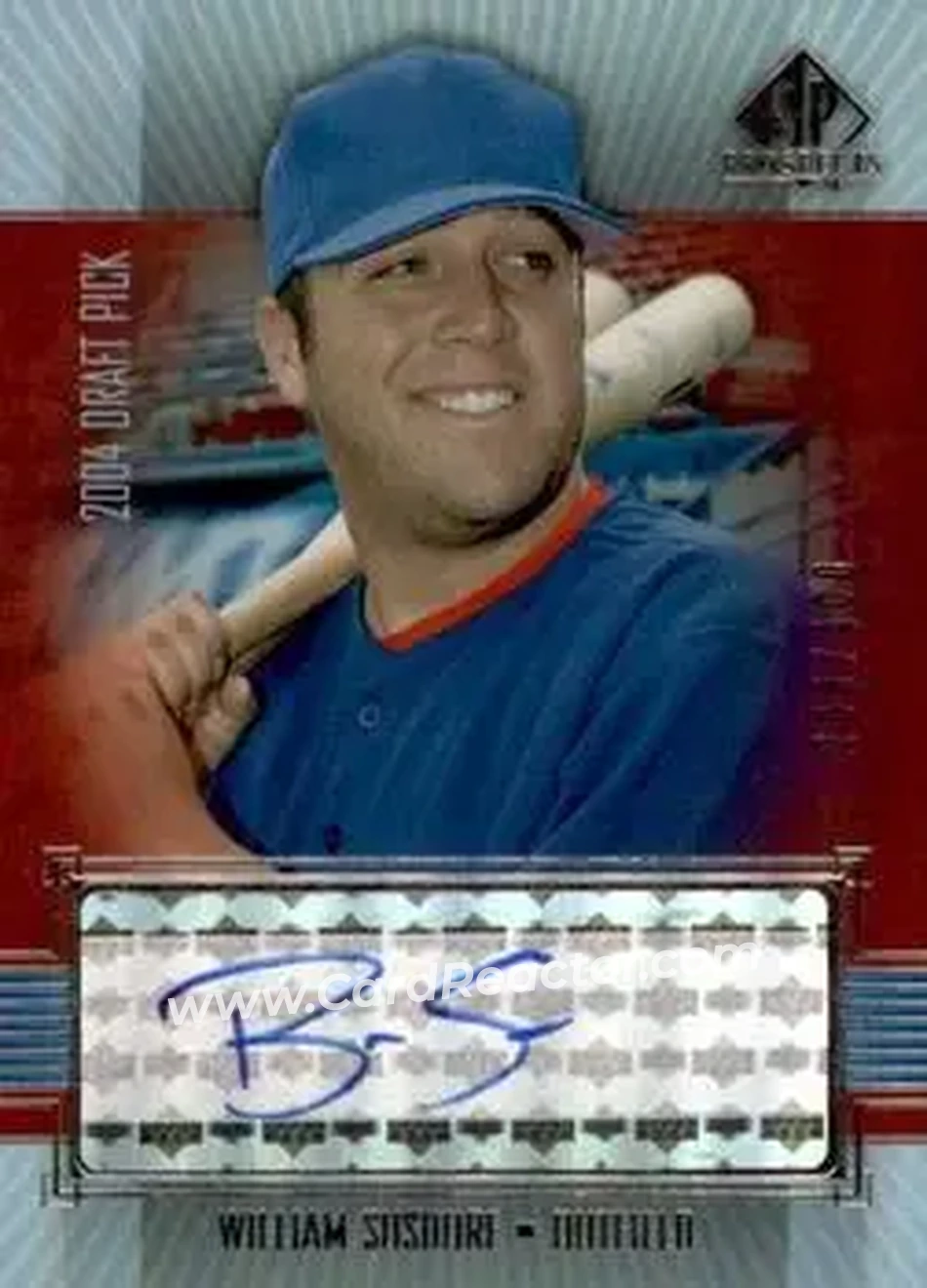 2004 SP Prospects #429 - William Susdorf - Texas Rangers - Front 2004 SP Prospects #429 - William Susdorf - Texas Rangers - Front