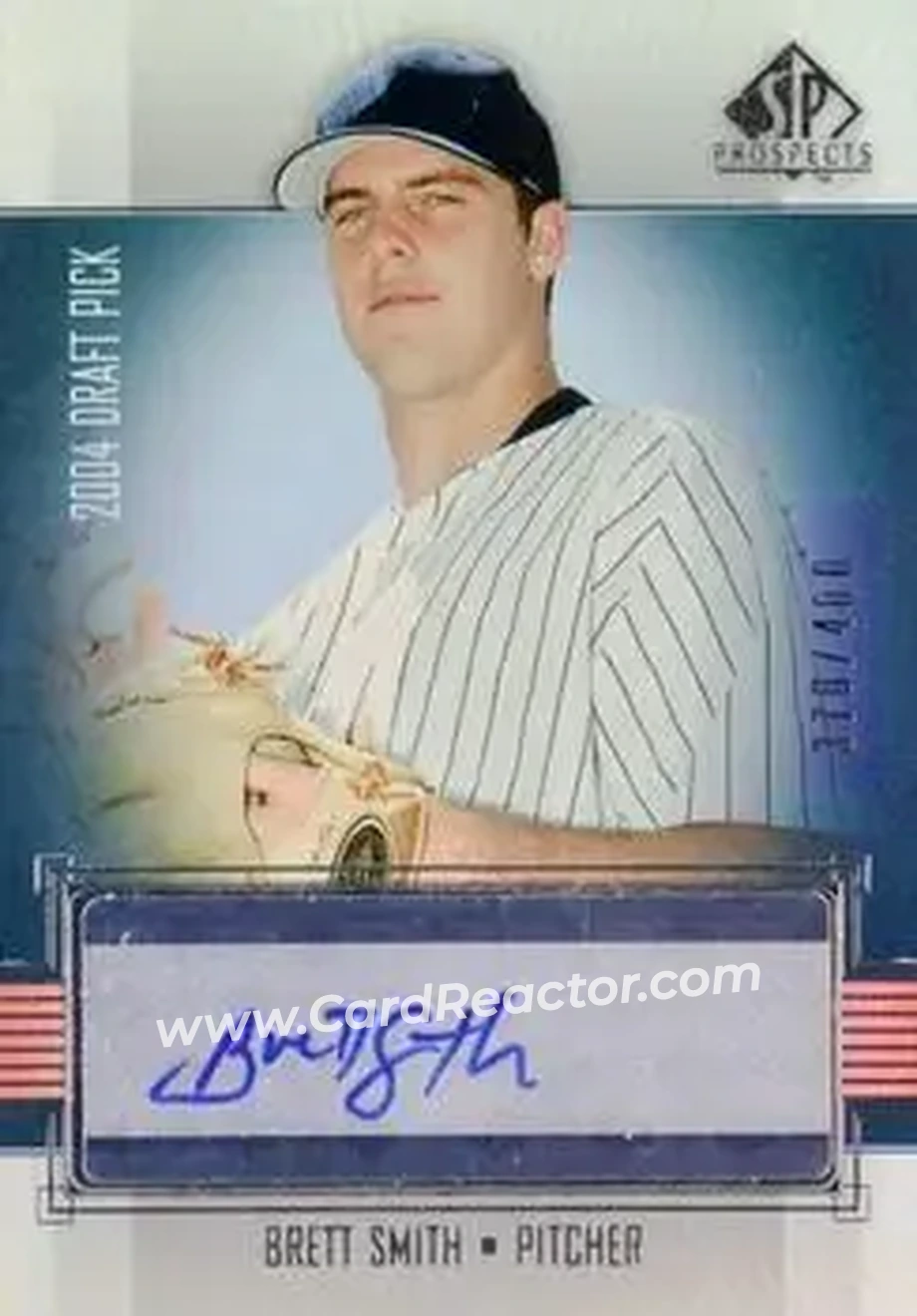 2004 SP Prospects #433 - Brett Smith - New York Yankees - Front 2004 SP Prospects #433 - Brett Smith - New York Yankees - Front