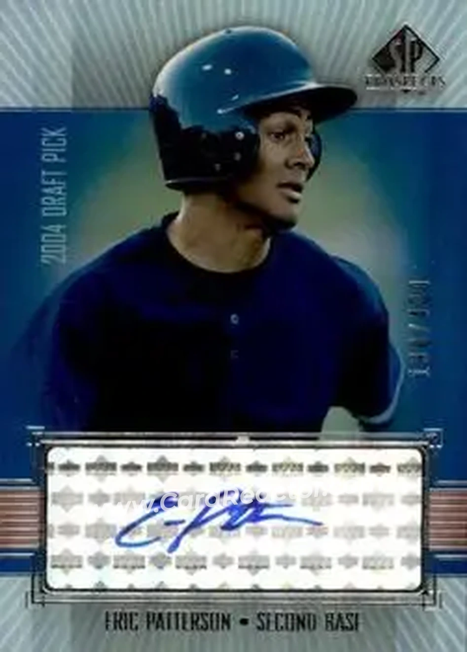 2004 SP Prospects #446 - Eric Patterson - Chicago Cubs - Front 2004 SP Prospects #446 - Eric Patterson - Chicago Cubs - Front