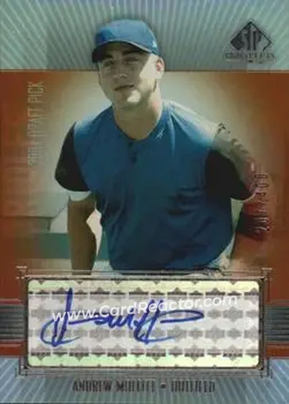 2004 SP Prospects - Autograph Bonus #AM - Andrew Moffitt - Baltimore Orioles - Front