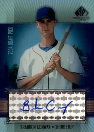 2004 SP Prospects #BC Autograph Bonus Brandon Conway