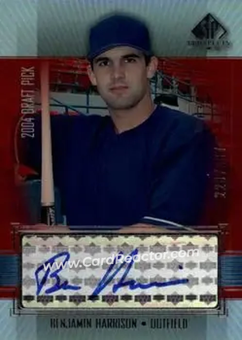 2004 SP Prospects - Autograph Bonus #BE - Ben Harrison - Texas Rangers - Front
