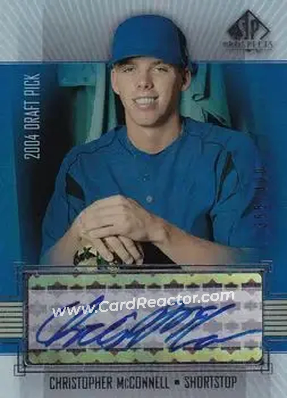 2004 SP Prospects - Autograph Bonus #CH - Christopher McConnell - Kansas City Royals - Front