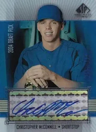 2004 SP Prospects #CH Autograph Bonus Christopher McConnell