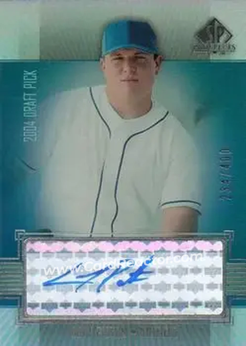 2004 SP Prospects - Autograph Bonus #CP - Cory Patton - Toronto Blue Jays - Front