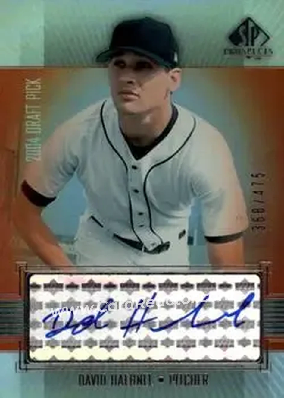2004 SP Prospects - Autograph Bonus #DA - David Haehnel - Baltimore Orioles - Front