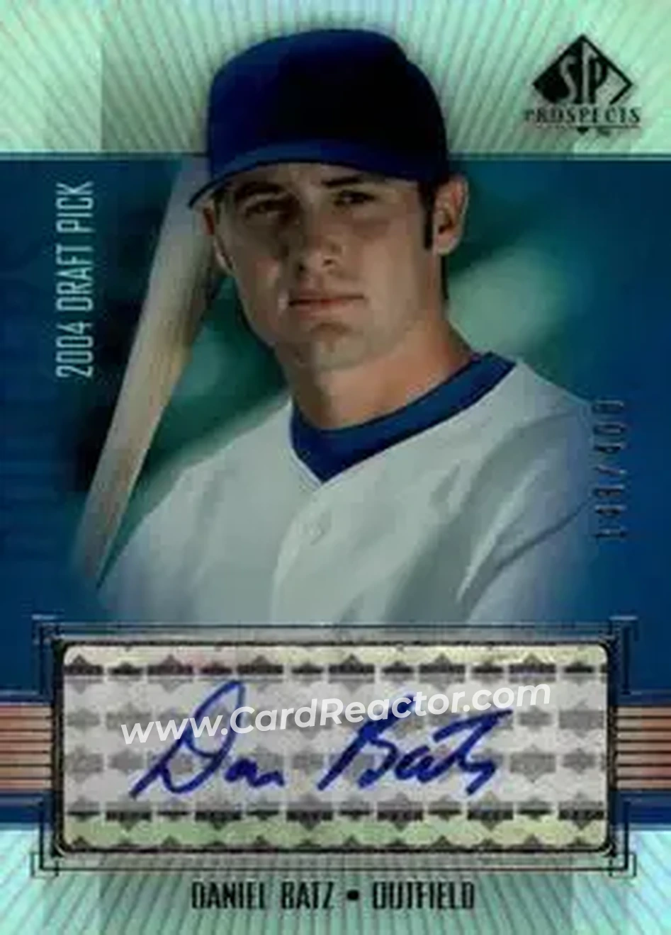 2004 SP Prospects - Autograph Bonus #DB - Daniel Batz - Los Angeles Dodgers - Front