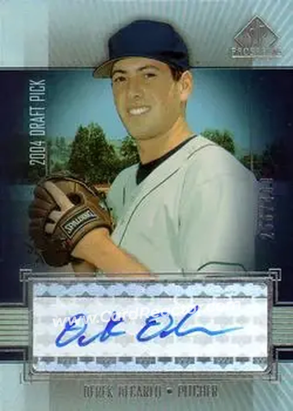 2004 SP Prospects - Autograph Bonus #DD - Derek DeCarlo - Milwaukee Brewers - Front