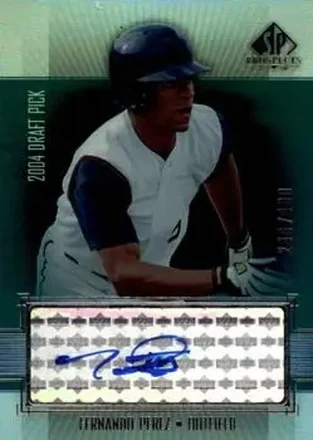 2004 SP Prospects - Autograph Bonus #FP - Fernando Perez - Tampa Bay Devil Rays