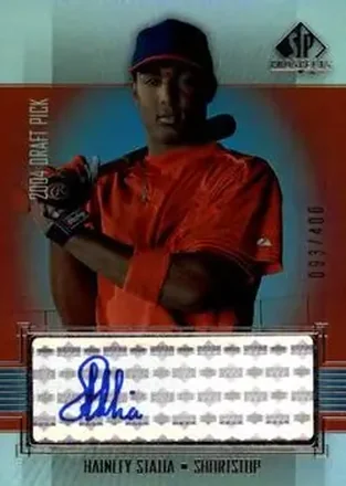 2004 SP Prospects - Autograph Bonus #HS - Hainley Statia - Anaheim Angels